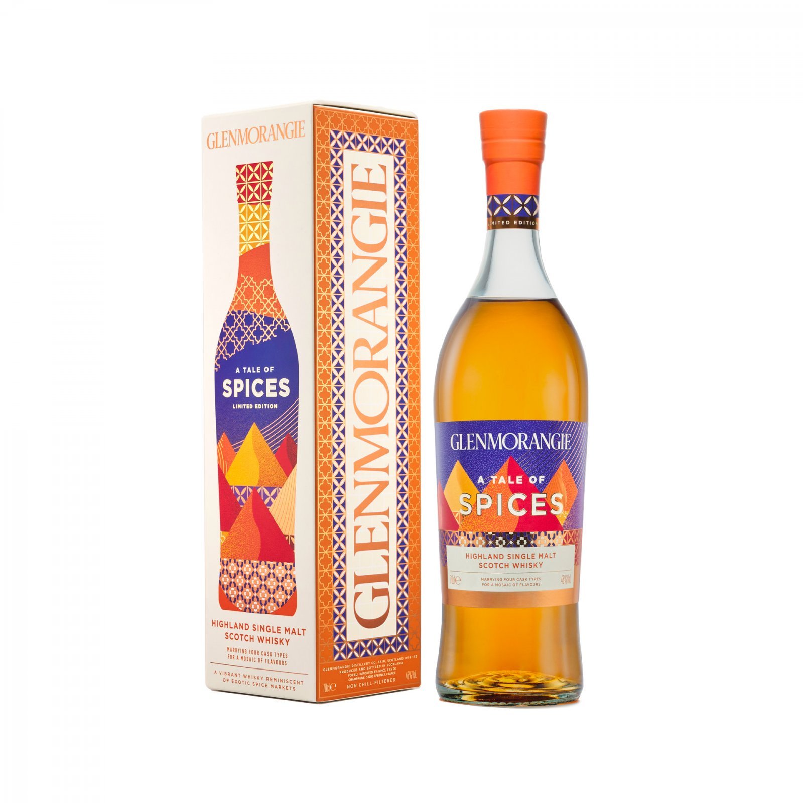 各国のスパイスを堪能できるウイスキー。グレンモーレンジ初、4種の樽